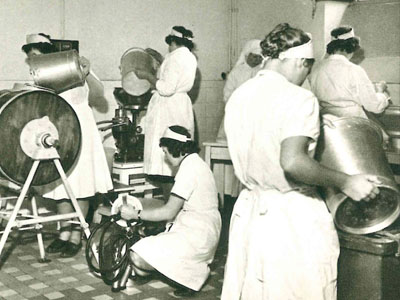 Laiterie de la section agricole